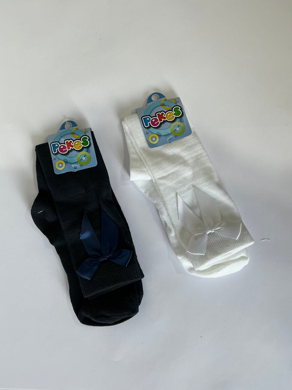Calceta Escolar moño